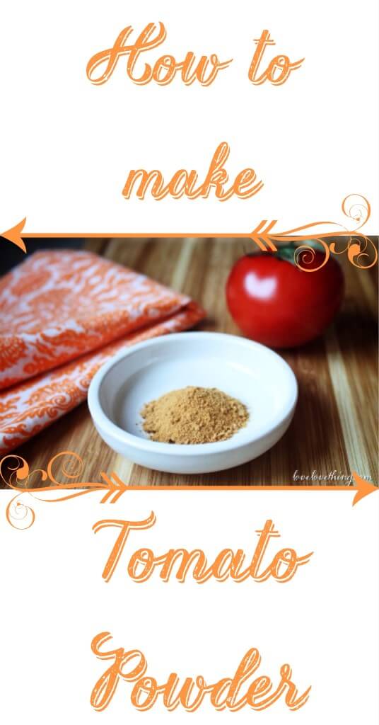 Making Tomato Powder 4 How to make tomato powder