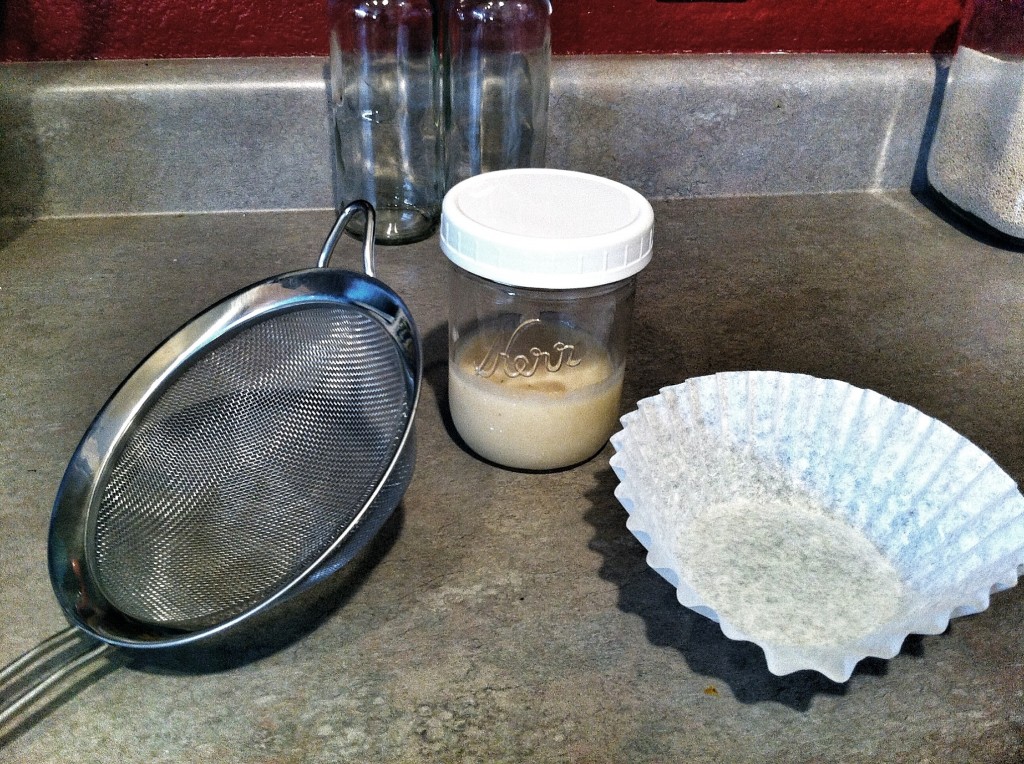 materials for straining bacon grease How to strain bacon grease