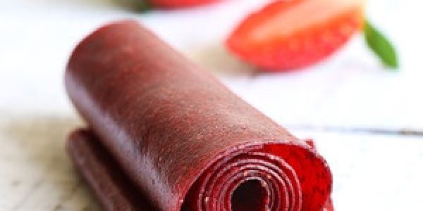 Healthy Homemade Fruit Roll-Ups