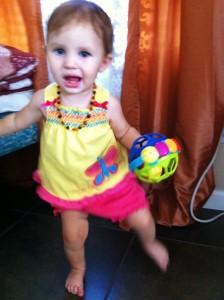 Friday Fast Fix: Infant Dresses = Toddler Shirts! 3 Friday Fast Fix: Turn your daughter's infant dresses into toddler shirts!