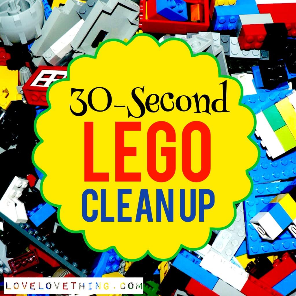 Friday Fast Fix: 30-Second Lego Cleanup 10 How to clean up LEGOS in 30 seconds...
