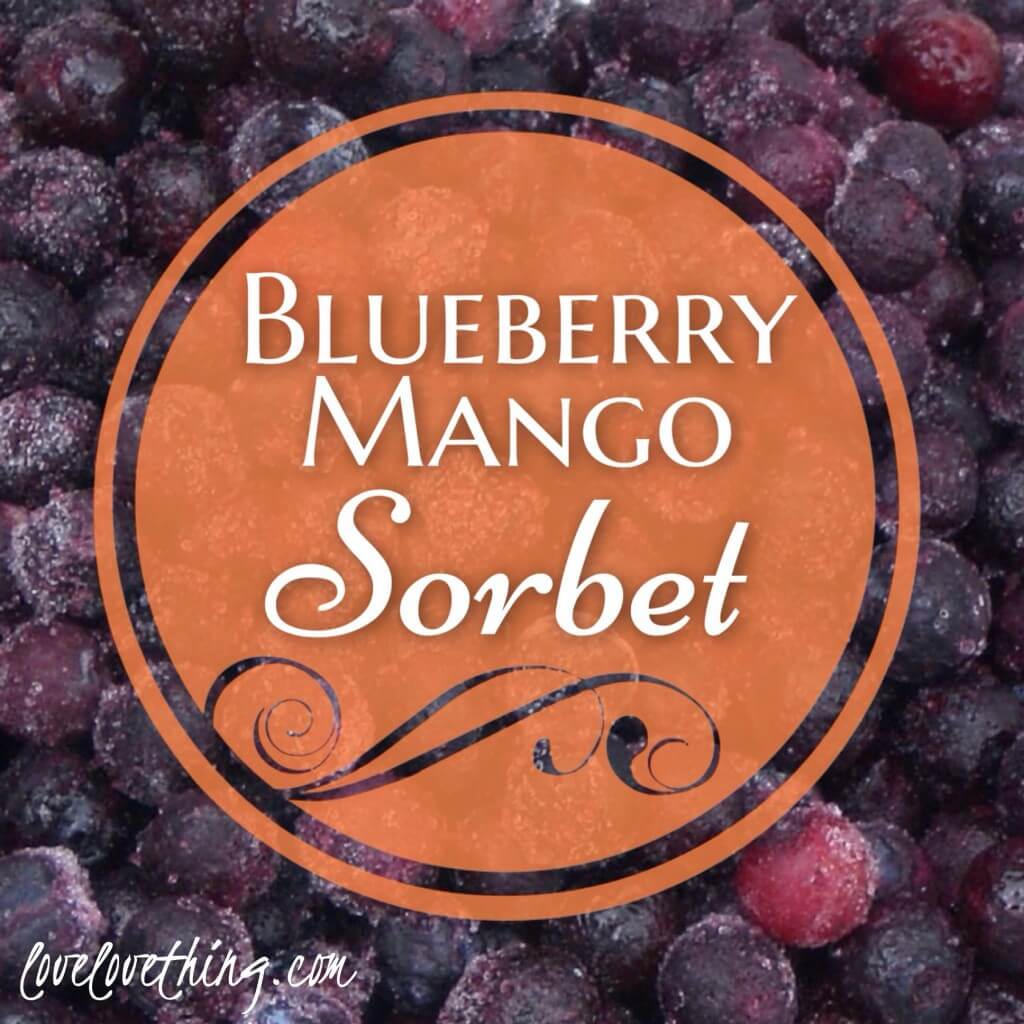 Blueberry Mango Sorbet Recipe 3 Blueberry mango sorbet recipe