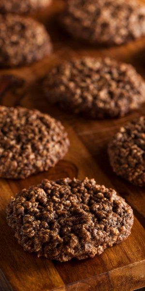 Dairy- and Nut-Free No-Bake Oatmeal Cookies