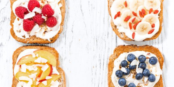 Banana & Coconut Butter Sandwich – Kid Friendly!