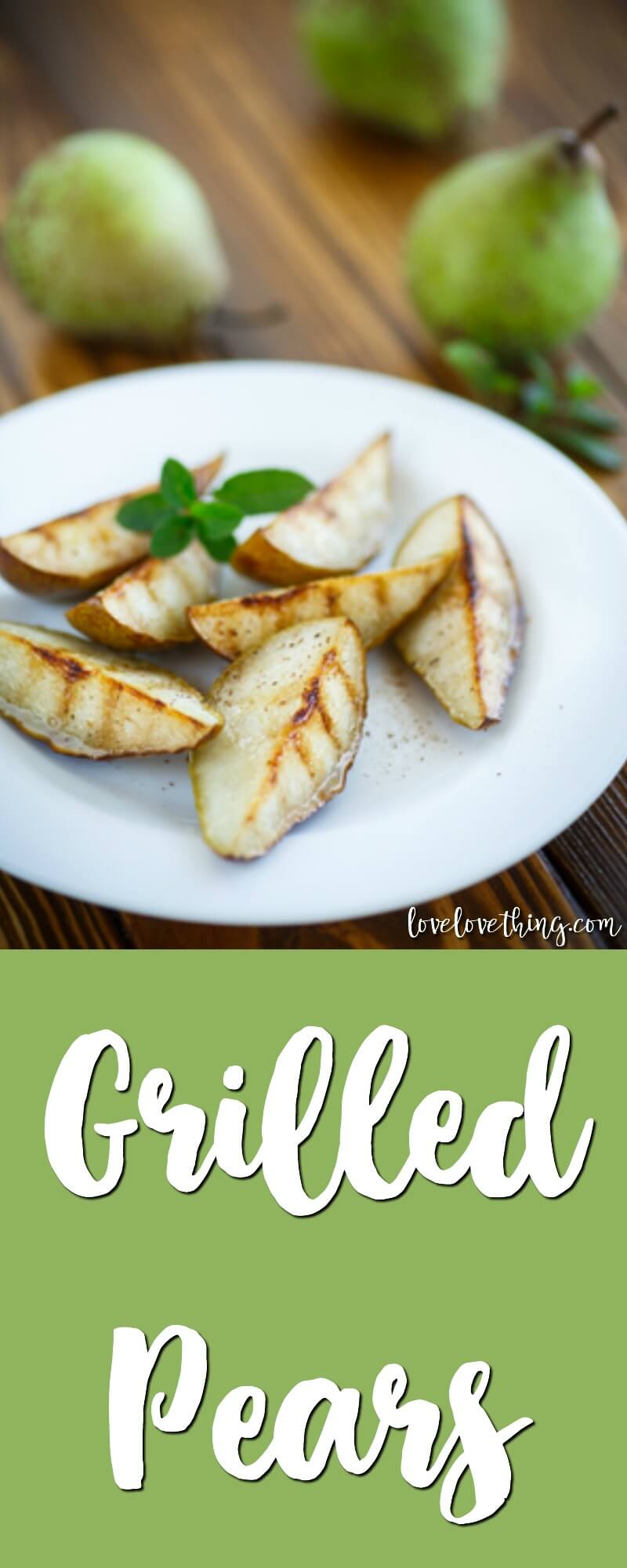 Grilled Pears 7 How to make grilled pears
