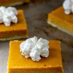 Pumpkin Pie Bars - Dairy-Free & Egg-Free 8 Pumpkin Pie Bars - Dairy/Egg-Free!