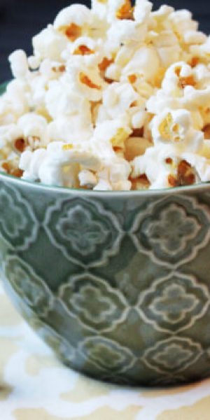 Healthy Homemade Popcorn Recipe