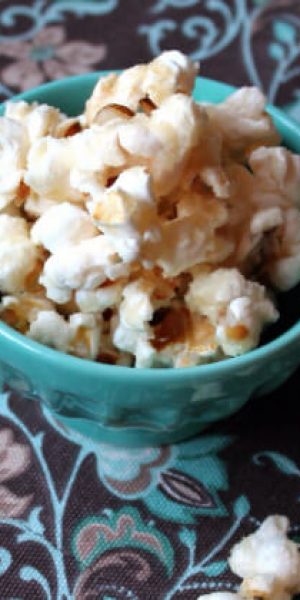 Maple Coco-Butter Popcorn – Dairy-Free