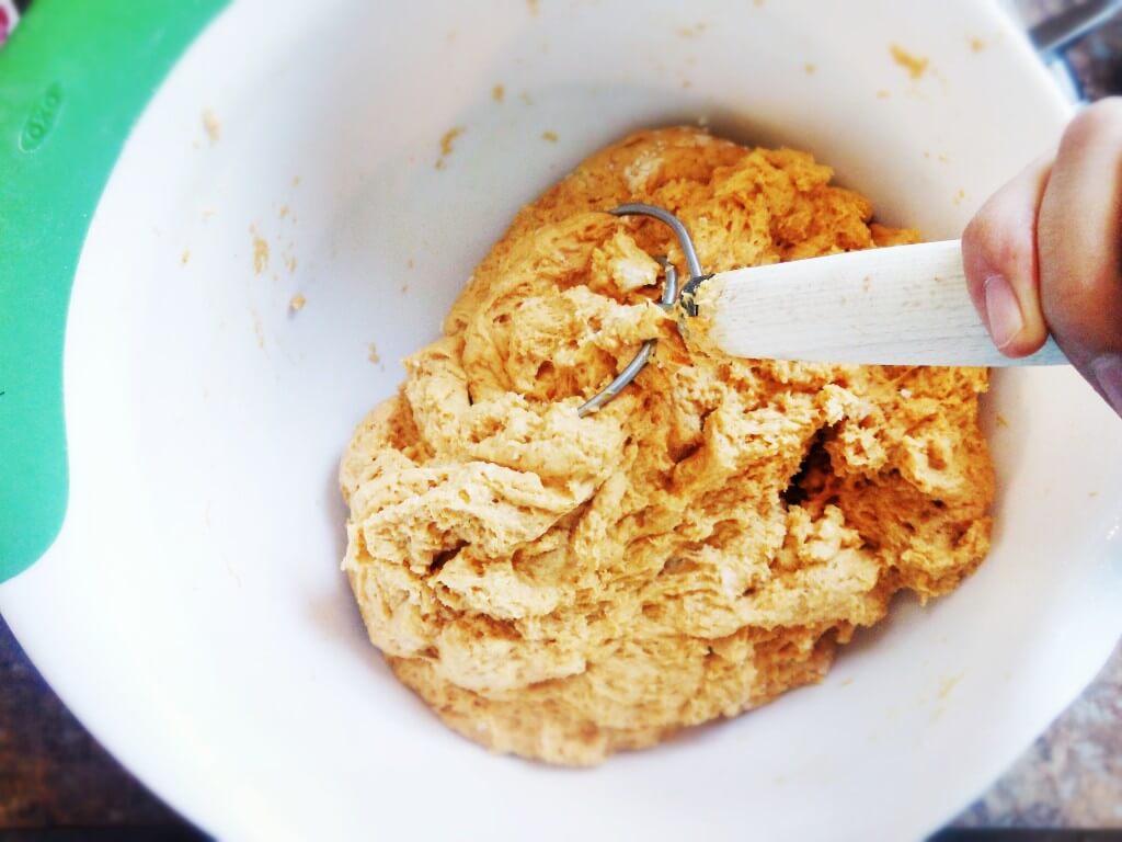 Easy To Make Eggless Pumpkin Fritters Recipe with Maple Glaze 17 Fried Pumpkin Biscuits recipe - Dairy-free, Egg-free, Nut-free pumpkin goodness.