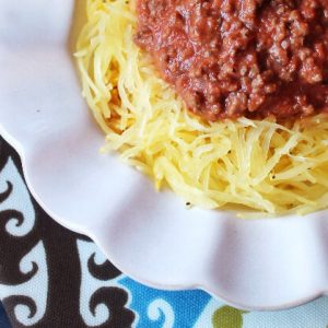 Creamy Marinara Spaghetti Squash (Dairy-Free, Grain-Free)