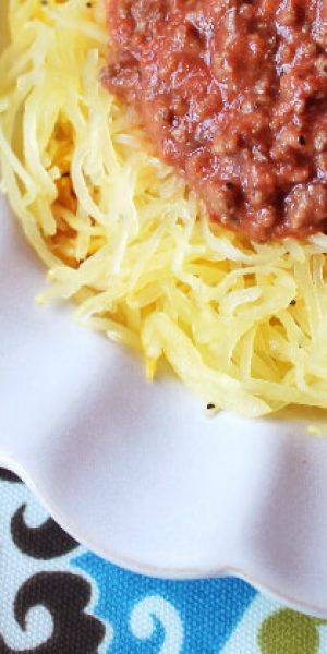 Creamy Marinara Spaghetti Squash (Dairy-Free, Grain-Free)
