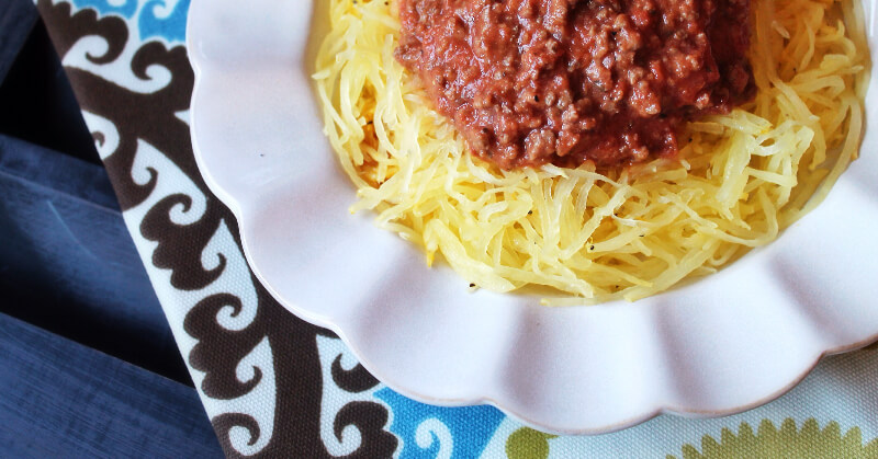 Creamy Marinara Spaghetti Squash (Dairy-Free, Grain-Free) 1 How to cook spaghetti squash