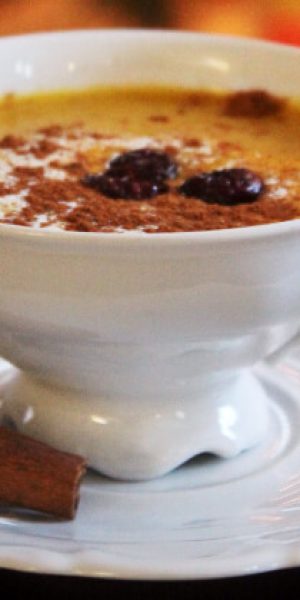 Cranberry Pumpkin Spice Milk – A Dairy-Free Holiday Drink