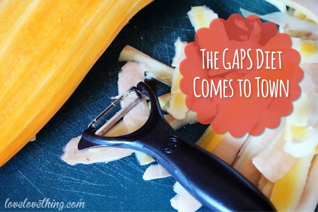 The GAPS Diet Comes to Town 2 The GAPS diet comes to town. Allergy healing is on the itinerary!