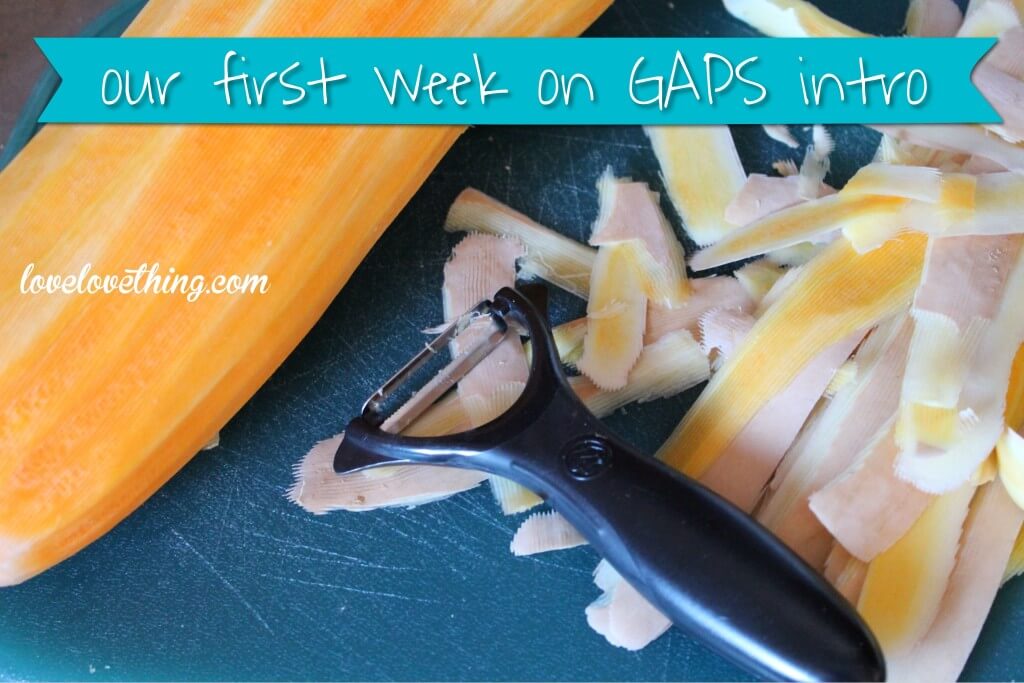Our First Week on the GAPS Intro Diet 2 We survived our first week on the GAPS intro diet!