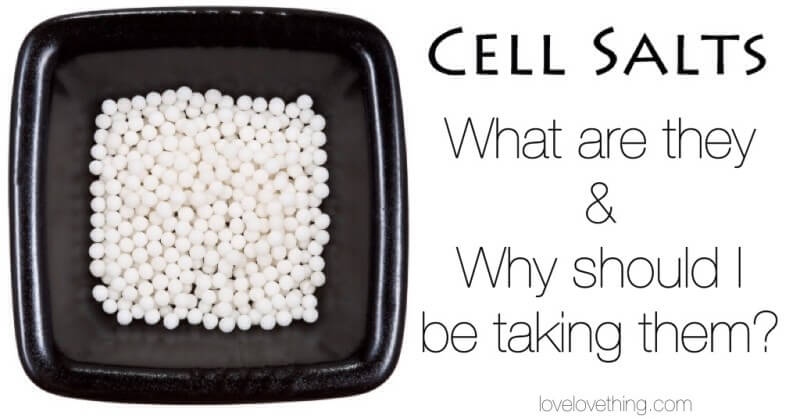 Cell Salts: The Easy Homeopathy 3 Cell Salts: What are they? Why should I be taking them?