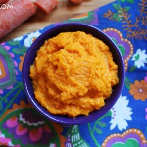 Mashed Carrots (GAPS, Paleo)