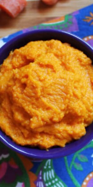 Mashed Carrots (GAPS, Paleo)