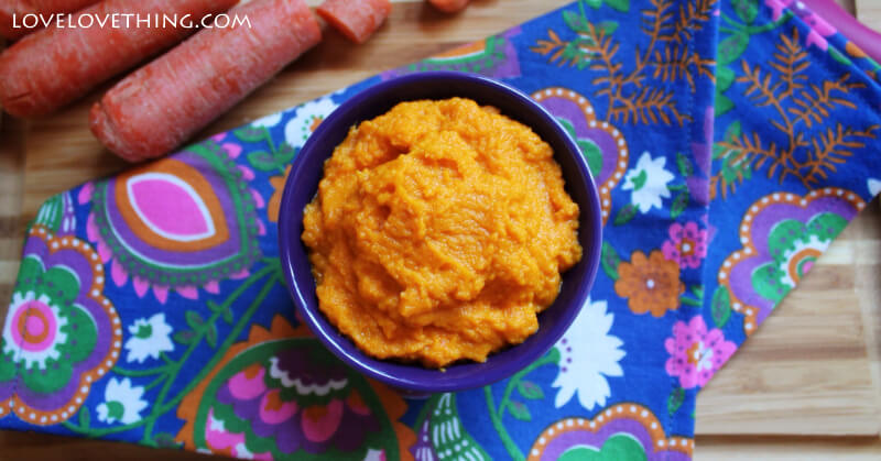 Mashed Carrots (GAPS, Paleo) 1 mashed carrots fb
