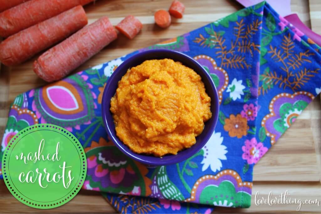 Mashed Carrots (GAPS, Paleo) 2 Mashed carrots are one of our family's favorite GAPS recipes. Creamy, sweet, and full of healthy fat, we pair these with hamburger dishes and treat them almost like a dessert. Enjoy them in moderation.