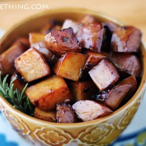 Pan Fried Balsamic New Potatoes