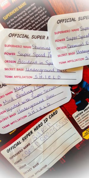 Superhero ID Cards – Free Superhero Printable
