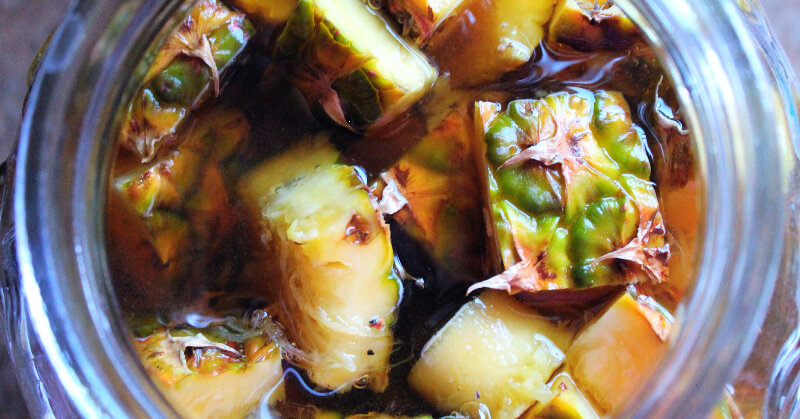 How to Make Homemade Pineapple Vinegar: (An Easy Guide) 18 How to make homemade pineapple vinegar from your leftover pineapple rind!