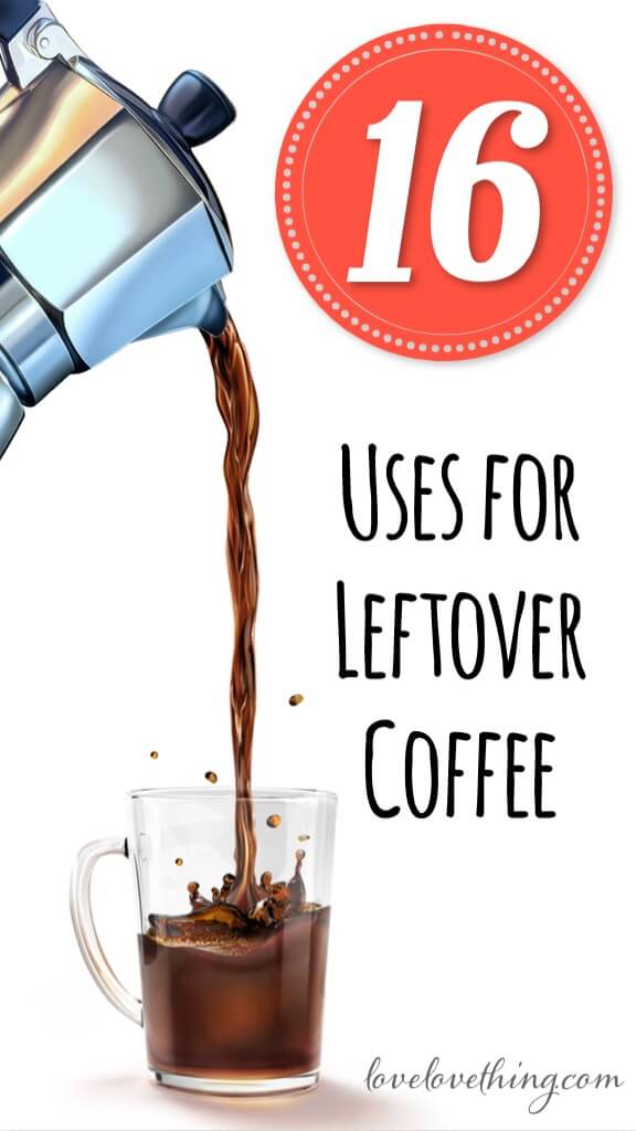 16 Leftover Coffee Uses 3 Don't toss that leftover coffee! Here are 16 leftover coffee uses for you to try.