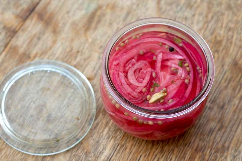 And Here We Are... At the Table 6 Pickled-Onions