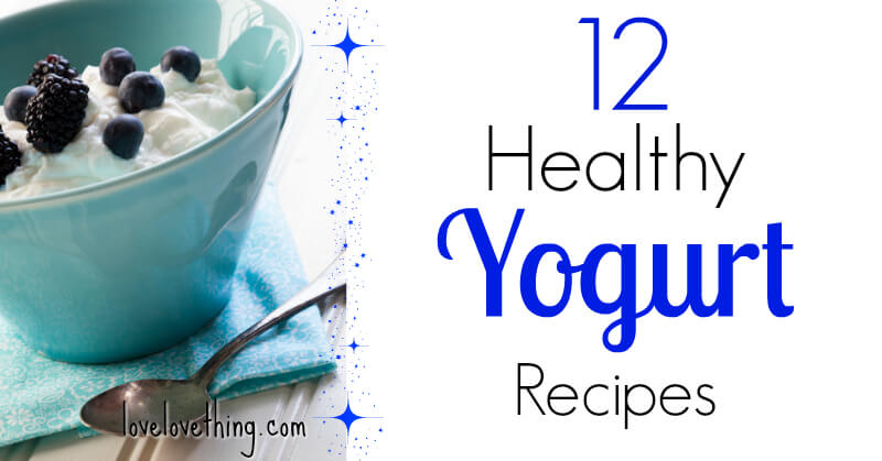 12 Healthy Homemade Yogurt Recipes 2 12 healthy homemade yogurt recipes!!