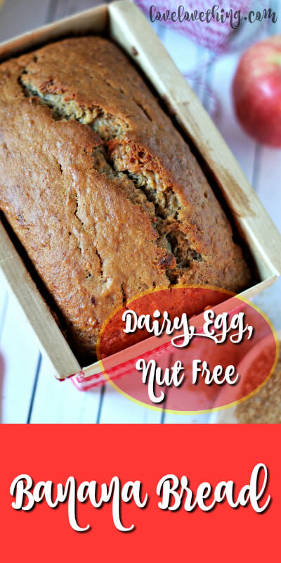 Dairy/Egg/Nut-Free Banana Bread 5 Dairy Egg Nut Free Banana Bread - Yum!!