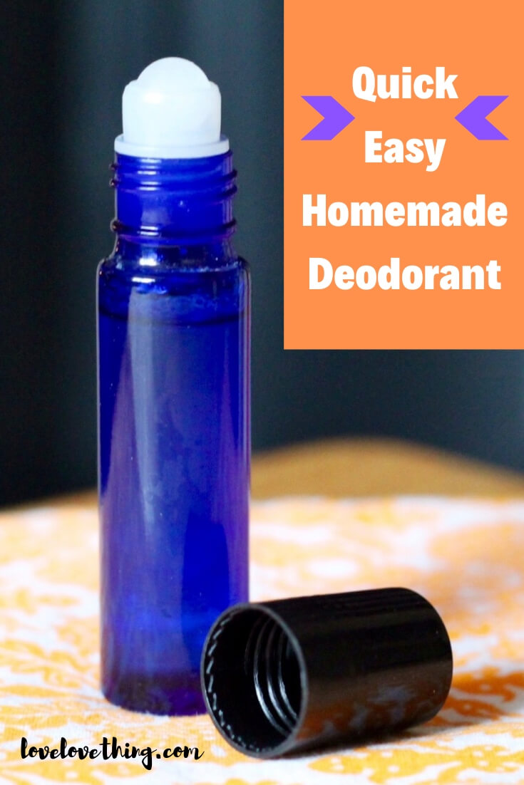 Quick and Easy Homemade Magnesium-Based Deodorant 3 quick easy homemade deodorant with blue roll on bottle